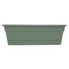 Bloem Dura Cotta 5.75 in. H X 24 in. W X 7.5 in. D Plastic Window Box Basil - Deal of The Week