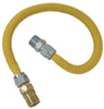 Eastman 1/2 in. MIP X 1/2 in. D MIP 48 in. Stainless Steel Gas Connector - Deal of The Week