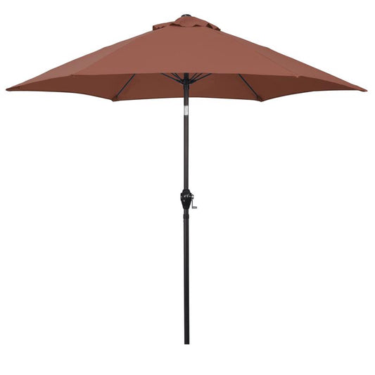 March Products Astella 9 ft. Tiltable Brick Market Umbrella