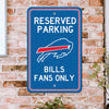 Team Color Reserved Parking Sign D�cor 18in. X 11.5in. Lightweight