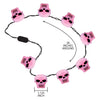 Magic Seasons Prelit Spooky Flashing Bulb Necklace Accessory (Pack of 24)