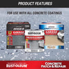 Rust-Oleum Concrete Patch and Repair 24 oz. for Indoor/Outdoor Concrete