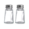 Lifetime Clear Glass Salt and Pepper Set Salt and Pepper Set 2 pk