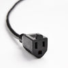 Charg SurgeSwap 6 ft. L 1 outlets Surge Protector Black 1000 J