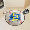 South Dakota State University Baseball Rug - 27in. Diameter