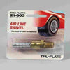 Tru-Flate Brass Air Line Swivel Fitting 1/4 in. Male 1 pc