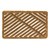 Sports Licensing Solutions Wire Brush Brown Coir Coco Mat 30 in. L x 18 in. W