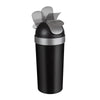 Umbra 16.4 gal. Black/Silver Venti Wastebasket (Pack of 3) - Open Box