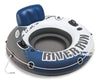 Intex River Run Blue/White Vinyl Adult Inflatable Floating Tube 53 W in. - Open Box