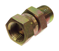 Apache Steel 3/8 in. D X 3/8 in. D Hydraulic Adapter 1 pk - Open Box