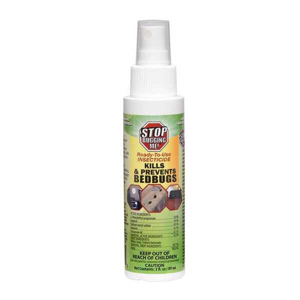 Spray de viaje contra chinches de cama, 3 oz