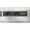 Broan 24 in. W Silver Non-Vented Range Hood