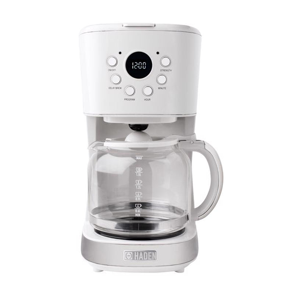 Cafetera Haden color marfil de 12 tazas