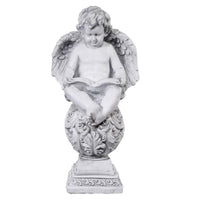 Alpine Resin/Stone Gray 24 in. Statue