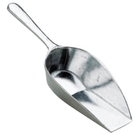 Harold Import Silver Aluminum Flat Bottom Scoop