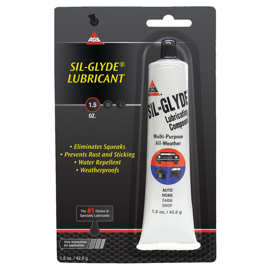 AGS Sil-Glyde Lubricant, 1.5 oz.