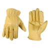 Wells Lamont Men's Driver Work Gloves Ivory L 1 pair