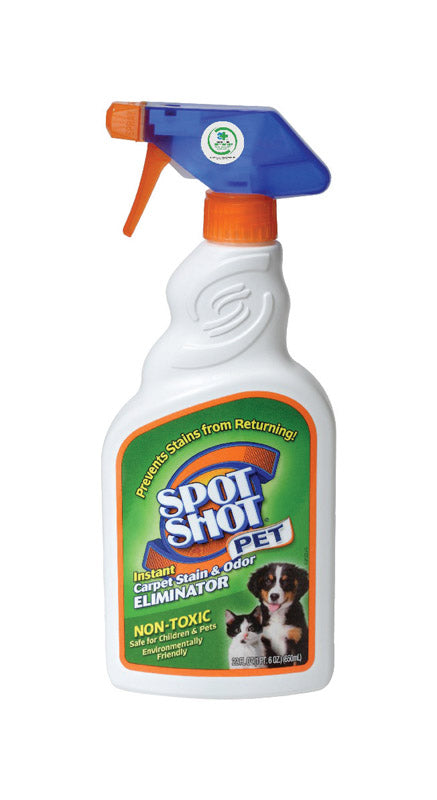 Spot Shot Cat/Dog Liquid Odor/Stain Remover 22 oz. (Pack of 6)