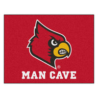 University of Louisville Man Cave Rug - 34 in. x 42.5 in.