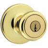 Kwikset Tylo Polished Brass Entry Lockset 1-3/4 in. (Pack of 3) - Deal of The Week