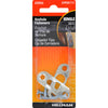 Hillman AnchorWire Steel-Plated Gold Keyhole Picture Hanger 20 lb. 2 pk (Pack of 10)