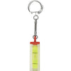Hillman Plastic Clear Mini Level Key Ring (Pack of 25).