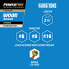 HILLMAN Power Pro No. 10 in. X 3 in. L Stainless Steel Star Flat Head Premium Deck Screws 5 lb 328 p