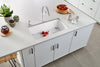 Diamond Super Single Dual Mount - White