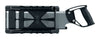 Stanley 14 in. L X 6 in. W Plastic Saw Storage Mitre Box with Saw Black 1 pc