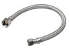 BK Products ProLine 3/8 in. Compression X 1/2 in. D FIP 16 in. Braided Stainless Steel Faucet Supply
