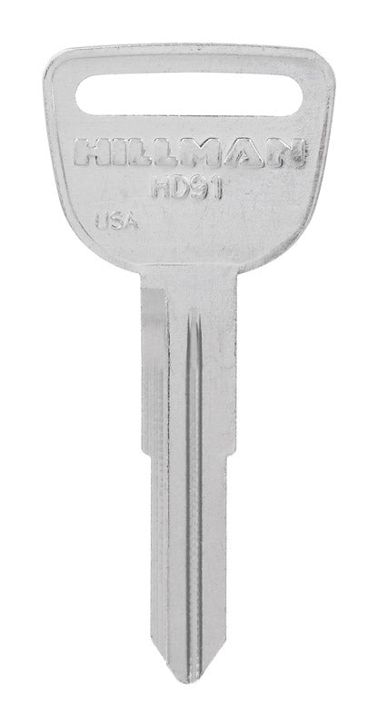 HILLMAN Automotive Key Blank Double sided For Honda (Pack of 10)