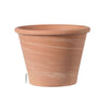 Duo Planter, Round, White Clay, 8-In. (Pack of 10)