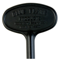 Blue Flame Black Flat Metal Gas Valve Key - Deal of The Week
