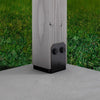 POST BASE ZMAX ST 12G 6"