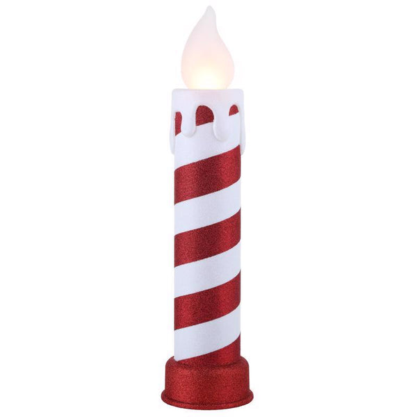 Mr. Christmas LED Warm White Blow Mold Candle 24 in. Yard Decor - Open Box
