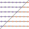 Celebrations Orange/Purple 100 ct LED Ribbon Lights