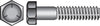 Hillman 7/16 in. D X 1-1/4 in. L Heat Treated Zinc Steel Hex Head Cap Screw 50 pk