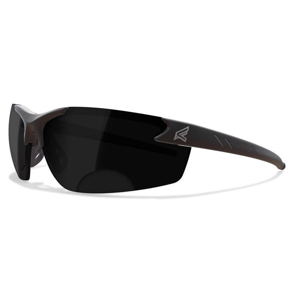 Gafas de seguridad envolventes Edge Eyewear Zorge G2, lente ahumada, montura negra, paquete de 1 - Oferta de la semana