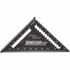 Johnson Johnny Square 4-1/2 in. L Aluminum Professional Easy-Read Finish Square