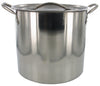 Good Cook Stainless Steel Stockpot 12 qt Silver