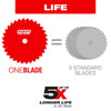 Diablo Steel Demon 5-3/8 in. Dia. x 20 mm Carbide Circular Saw Blade 30 teeth 1 pk