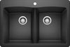 Diamond Equal Double Dual Mount - Anthracite