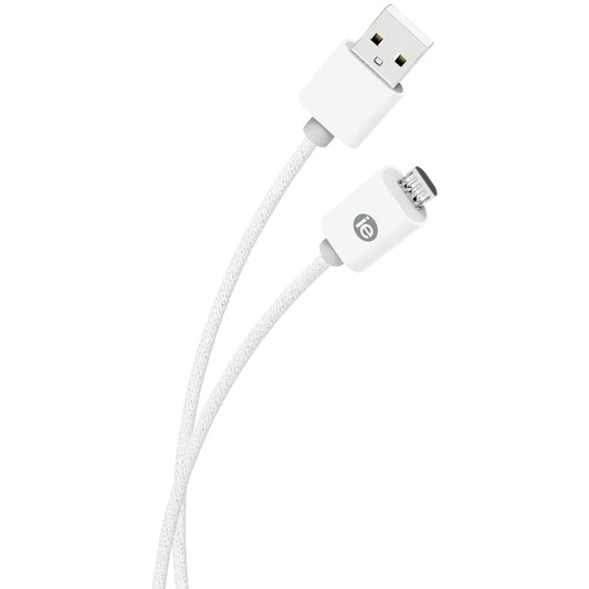 iEssentials Micro to USB Charge and Sync Cable 10 ft. White