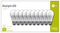 GE A19 E26 (Medium) LED Bulb Daylight 60 Watt Equivalence 10 pk - Deal of The Week