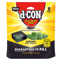 d-CON Bait Station Blocks For Mice