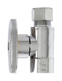 Plumb Pak 3/8 in. FIP X 3/8 in. Compression Brass Straight Valve