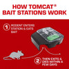 Tomcat Bait Station Blocks For Mice 1 pk (Pack of 4)