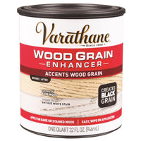 Varathane Gloss Black Water-Based Wood Grain Enhancer 1 qt - Open Box