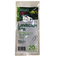 Greenscapes 1 in. W X 4.5 in. L Steel Landscape Fabric Pins 20 pk