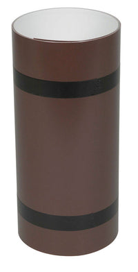 Amerimax 10 in. W X 10 ft. L Aluminum Painted Coil Brown/White - Open Box
